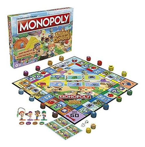 Jogo De Tabuleiro Monopoly Animal Crossing New Horizons Edi