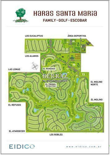 Imagen 7 de 8 de Lote Venta Al Golf Haras Santa Maria -pilar