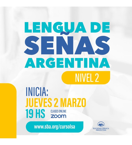 Imagen 1 de 1 de Curso Lengua De Señas Argentina - Nivel 2 - Completo