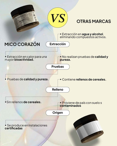 Mico Corazón | Lion's Mane: Concéntrate Todo El Día