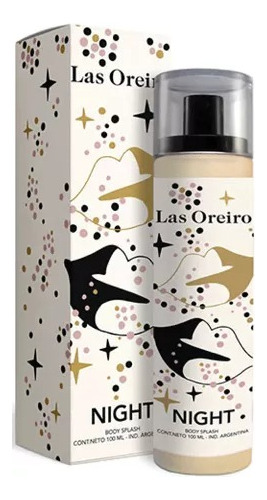 Las Oreiro Body Splash Night  100ml