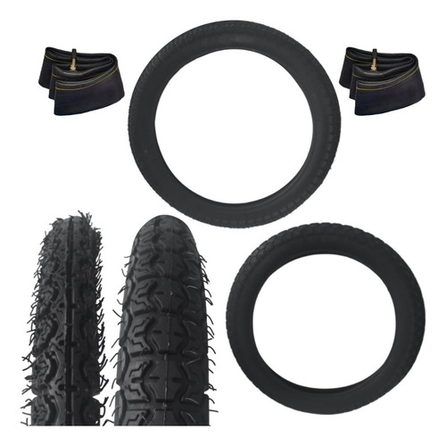 Kit Cubiertas Delantera + Trasera Gilera Smash Rr 125 + Cam