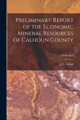 Libro Preliminary Report Of The Economic Mineral Resource...