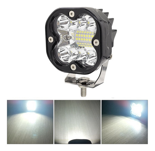 Focos De Trabajo Led De 3 Pulgadas, Faros Delanteros De 66 W