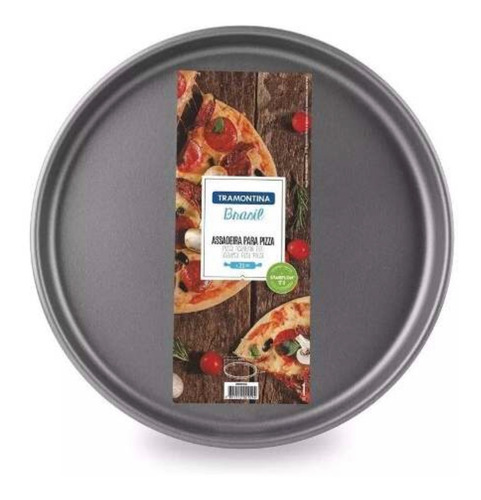 Pizzera Tramontina Molde P/ Pizza Teflon Antiadherente 35 Cm