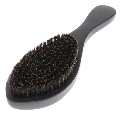 Escova Hard Para Waves 360 Profissional Ondulada Premium Cor Preto