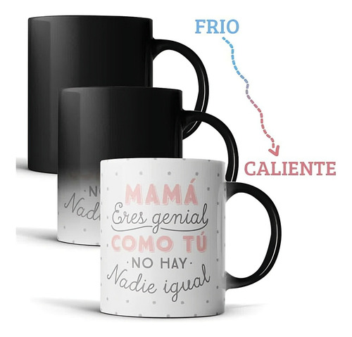 Bandeja Desayuno Y Taza Magica Personalizada - Foto - Frase