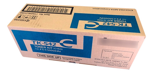 Toner Kyocera Tk-542c Fs-c5100dn Cyan 20000 Paginas