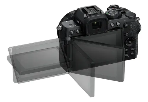 Câmera Sem Espelho Nikon Z50 I I + Lentes Pretas De 16-50 Mm Preto