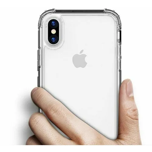Carcasa Para iPhone X O iPhone XS Transparente + Mica Vidrio