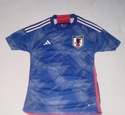 Camiseta Japon Talle S Azul Sin Numero Usada Excelente