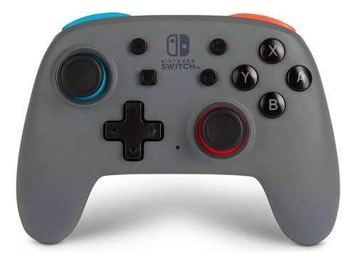 Control Inalambrico Nintendo Switch Nano Grey Neon Powera