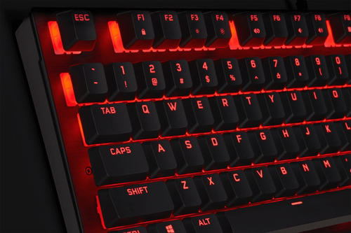 Corsair Teclado K60 Mecanico Cherry Red Viola Black