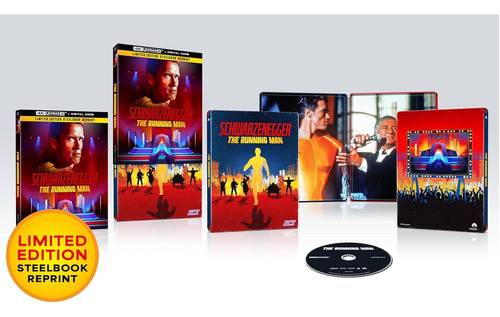 Blu Ray The Running Man Steelbook 4k Ultra Hd 