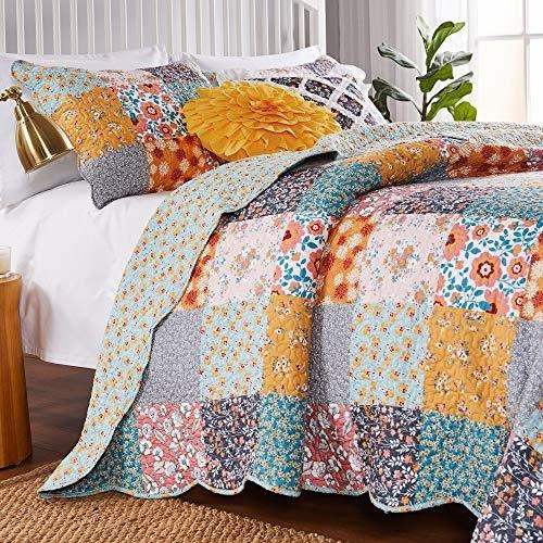 Juego De Edredón Barefoot Bungalow Carlie, 2 Piezas, Twin/xl