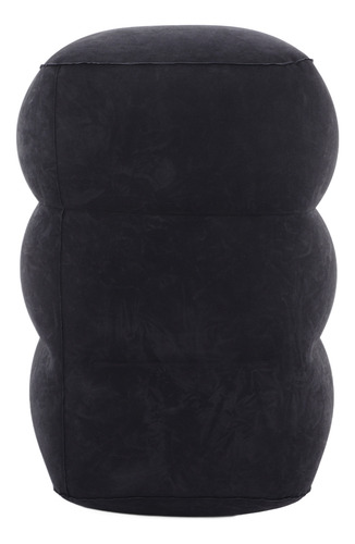 La Almohada De Reposapiés Inflable Azul Oscuro Promueve La S