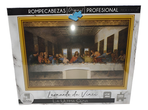 Rompecabezas 1000 Piezas La Ultima Cena Leonardo Da Vinci