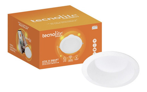 Lampara Led Inteligente Plafon 20w Atenuable Tecnolite