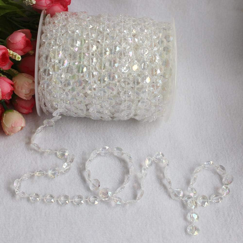 Guirnalda De Diamantes De Imitación De Acrílico Transparente