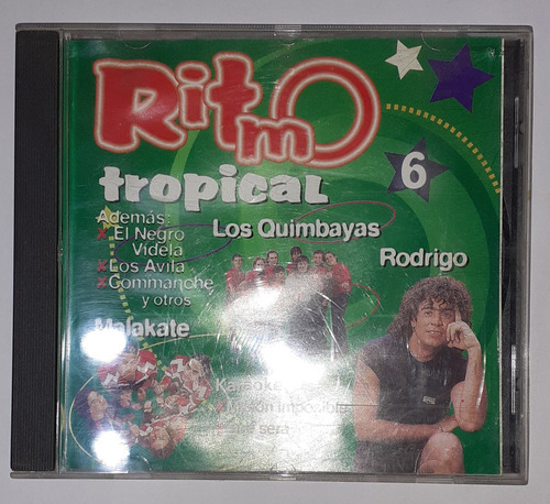 Compact Disc De La Colección Ritmo Tropical Volumen 6