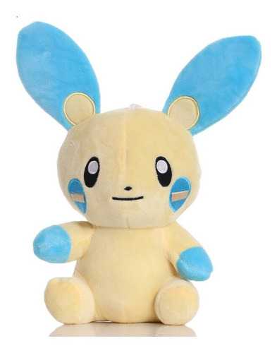 Peluche Pokemon Minun Para Niños 22 Cm