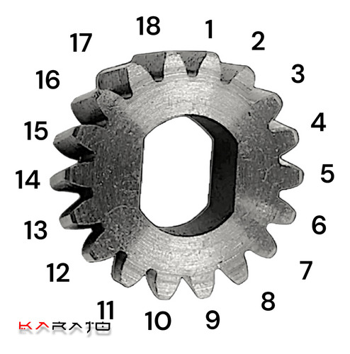 Engrane 18 Dientes Motor Quemacocos Audi A3 A4 A5 A7 A8 Q7