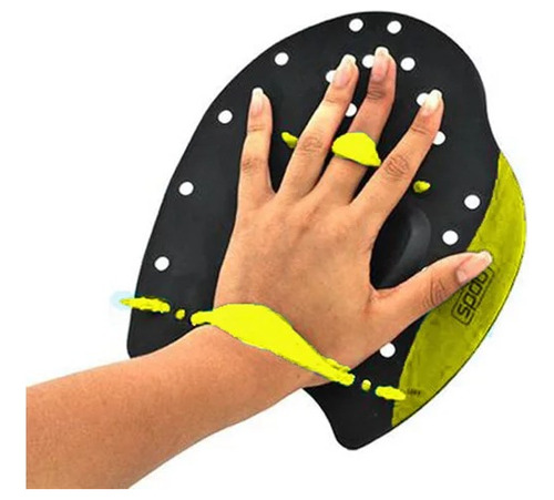 Palmar Natação Power Paddle Speedo Amarelo