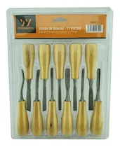 Comprar Juego De Cinceles Para Tallar Madera Gubia 11 Pieza Ferrawyy