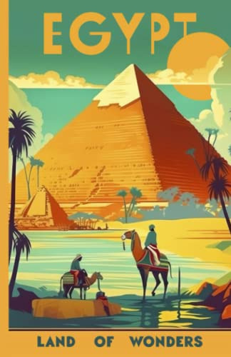 Egypt Land Of Wonders: Cuaderno De Notas Punteado 5 5x8 5 Pu