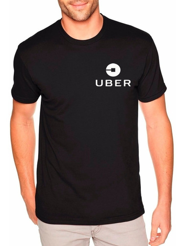 Camiseta Camisa Uniforme Motorista Uber Aplicativo Logo App