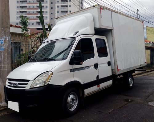 Iveco Daily Chassi 35s14 Cabine Dupla Com Defletor - 2012