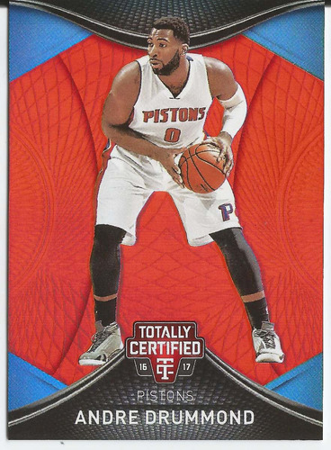 2016-17 Totally Certified Red Andre Drummond /199 Pistons