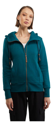 Sudadera Jade Con Capucha Para Mujer Holly Land L18d Liso