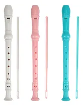 Comprar Grabadora Soprano Flauta Descante Flauta Grabadora 8 Agujeros Abs Clarinete Estilo Alemán Flauta Trenzado Clave C Para Niños Niños Con Tabla De Dedos Instrucciones Con Bolsa De Barra De Limpieza