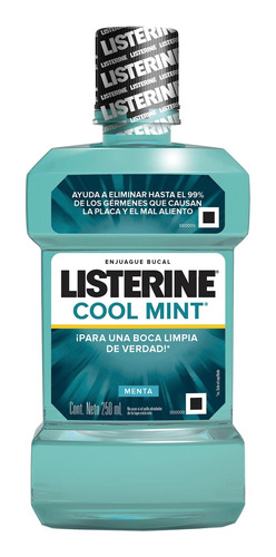 Enjuague Bucal Listerine Cool Mint 250ml