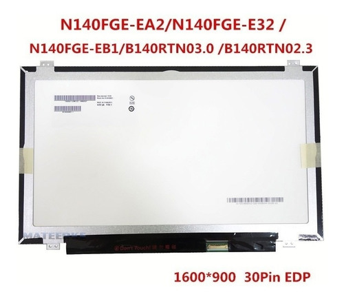 Pantalla Display Notebook Lenovo B40 Led 14 Slim 30p Nuevo