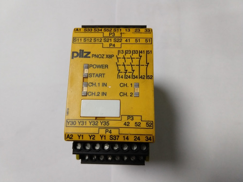 Rele De Seguridad Pilz Pnoz X8p 24vdc