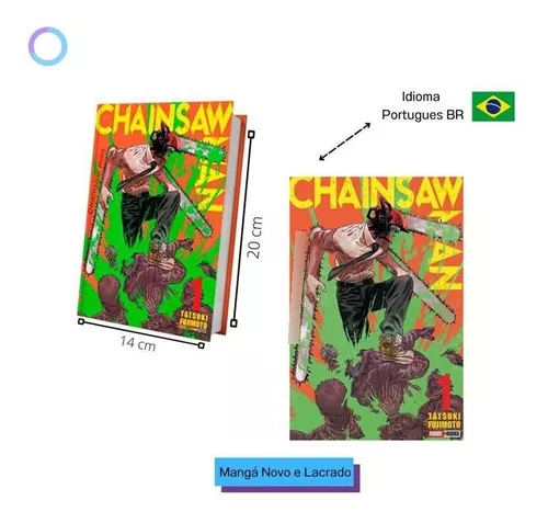 Mangá Chainsaw Man, Homem Motosserra Vol. Avulsos em Português