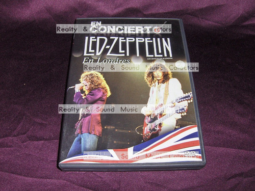 Led Zeppelin Dvd En Concierto En Londres De Coleccion (Usado)