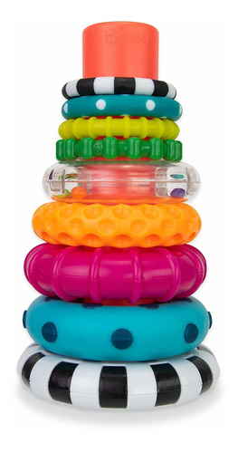 Sassy Stacks Of Circles - Juguete De Aprendizaje Stem Con An