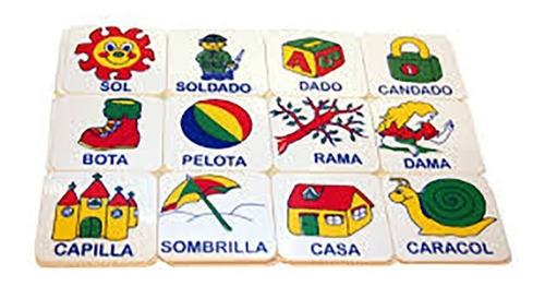 Juego Tren De Las Palabras Lectoescritura Dominó De Sílabas