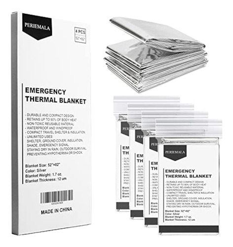 Mantas De Emergencia Para Equipo De Supervivencia (paquete