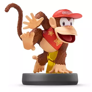 Figura Diddy Kong Amiibo Smash Bros Nintendo - Factura A / B