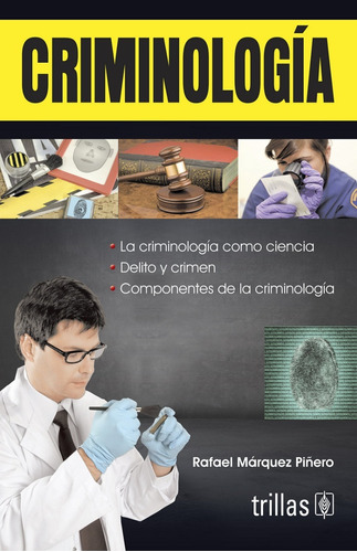 Libro Criminología Editorial Trillas