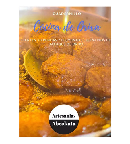 Cuadernillo Comidas De Orixa