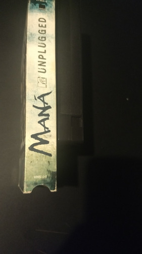 Vhs Mtv Unplugged De Maná. P 1999 Warner Music.