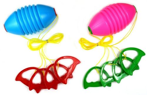 Imagen 2 de 6 de Juego Zoomball Para Aire Libre Color Naranja