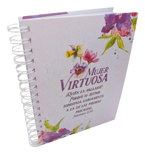 Cuaderno Tapa Dura/regalería Cristiana/mujer Virtuosa