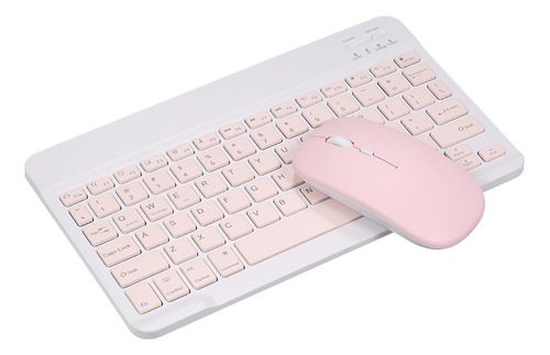 Teclado Ancho Keyboard Suit, 10 Teclas, Color Rosa