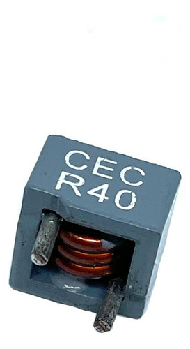 04 Indutor 0,4uh 12x12x8mm Cec R40 Cpu1209-r40l-n-1 Chilisin
